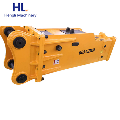 RM140 Mini Excavator Top Type In-Beitel 135mm de Hydraulische Breker van de de Wegsteen van de Hamerrots